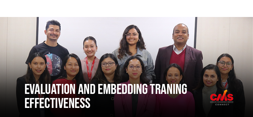 Evaluation and Embedding Training Effectiveness] Workshop